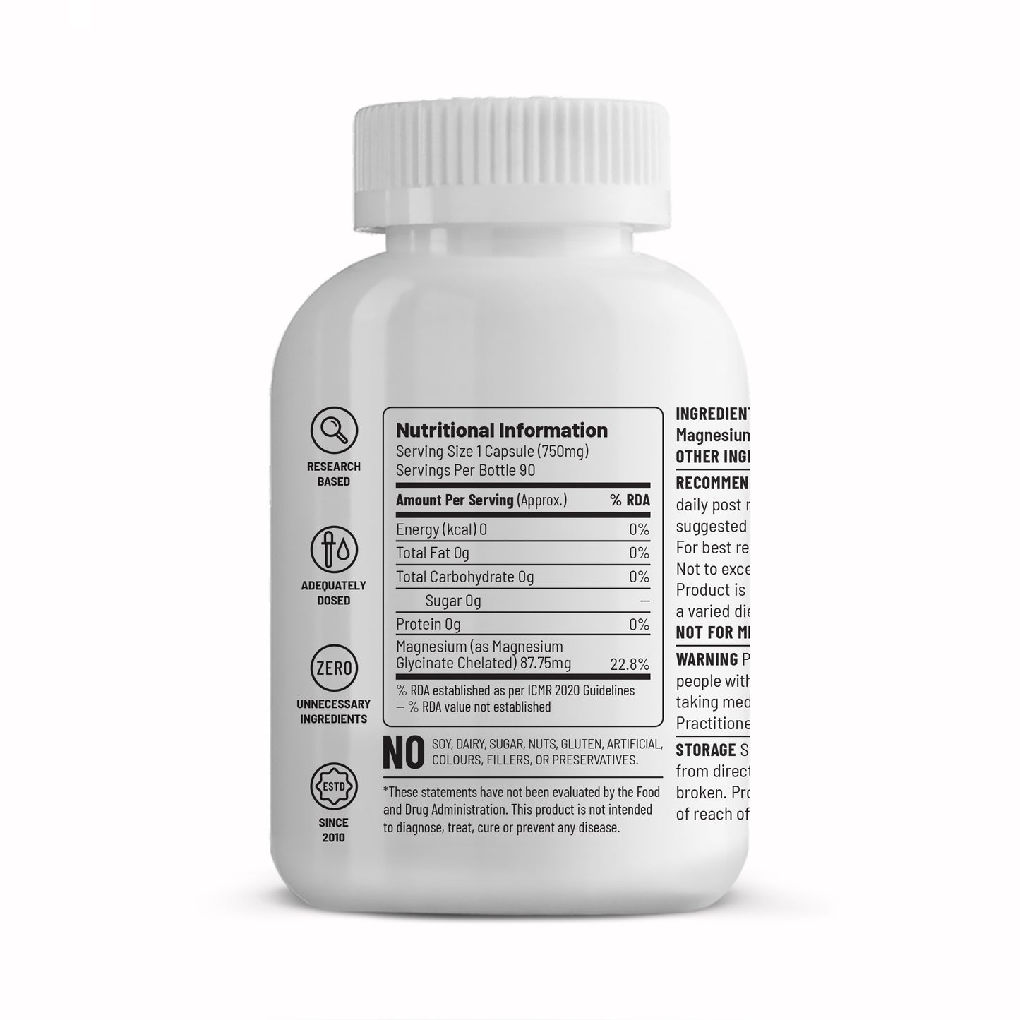 Chelated Magnesium Glycinate Pure