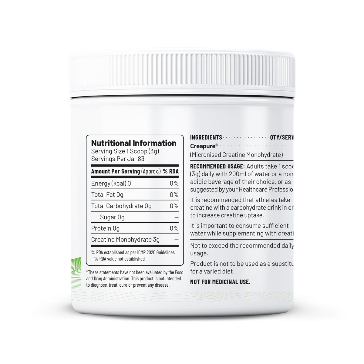 Creapure Creatine Monohydrate